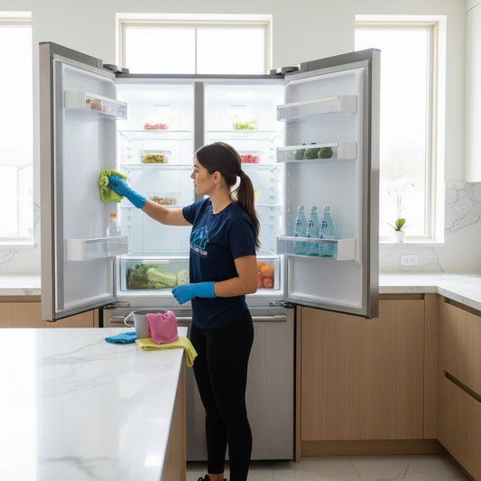 Double Fridge Freezer Deep Clean